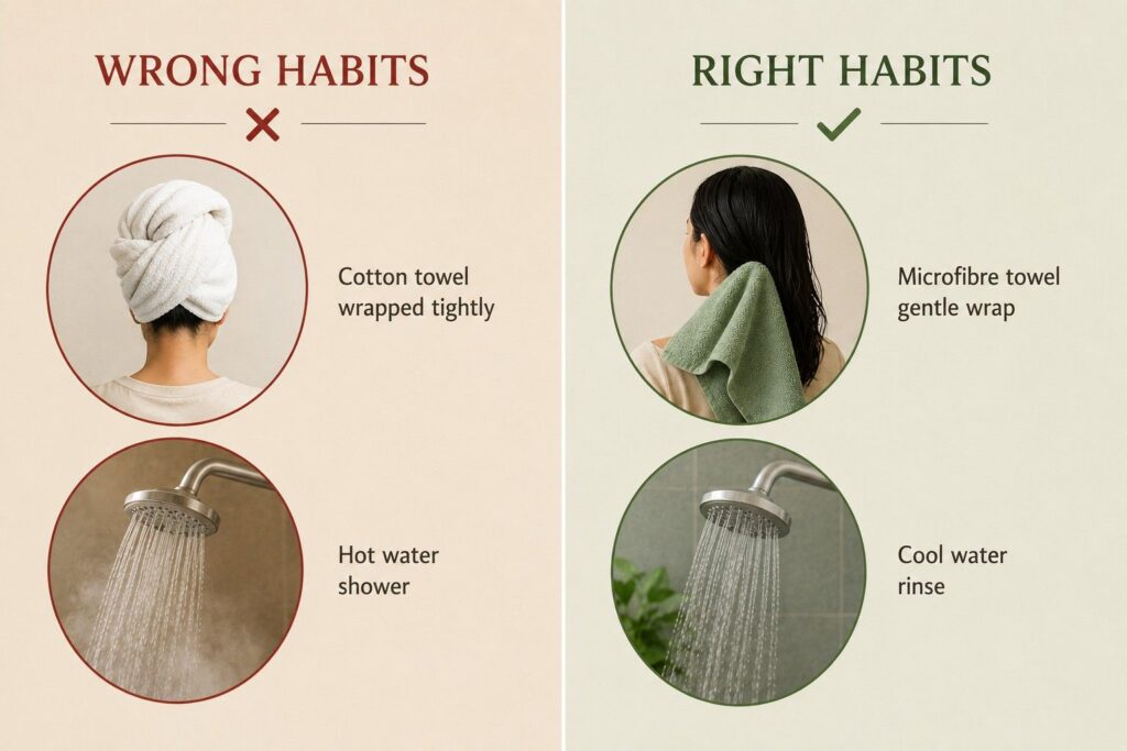 common hair care mistakes to avoid for healthy Indian hair