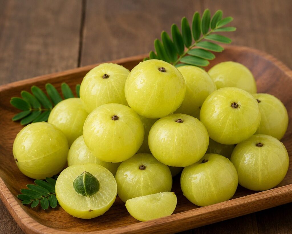 amla fruit for hair growth and thickness