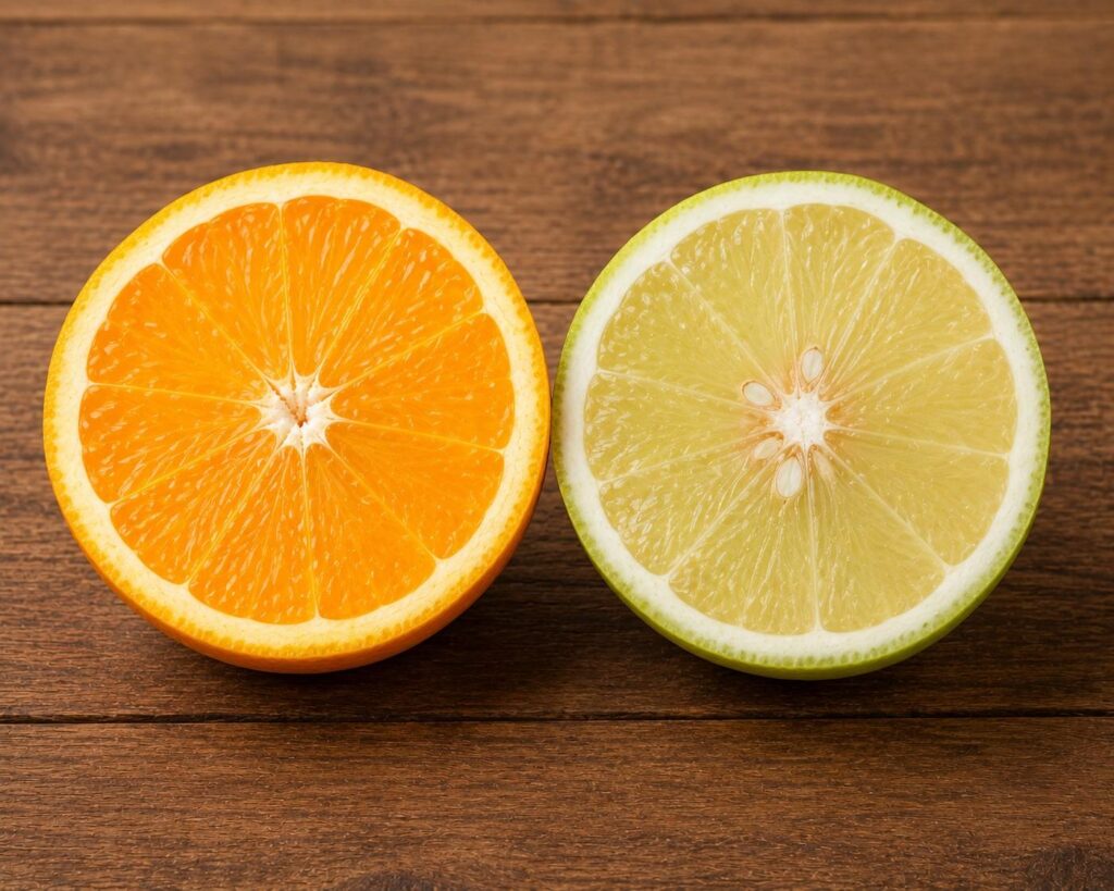 orange mosambi vitamin C for hair growth