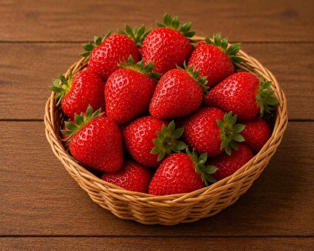 strawberries biotin for hair growth