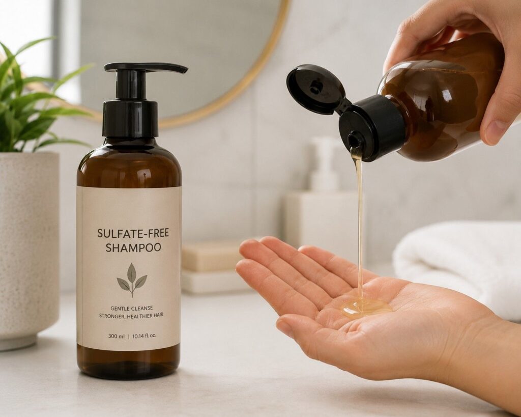 sulfate free shampoo for hair fall abroad