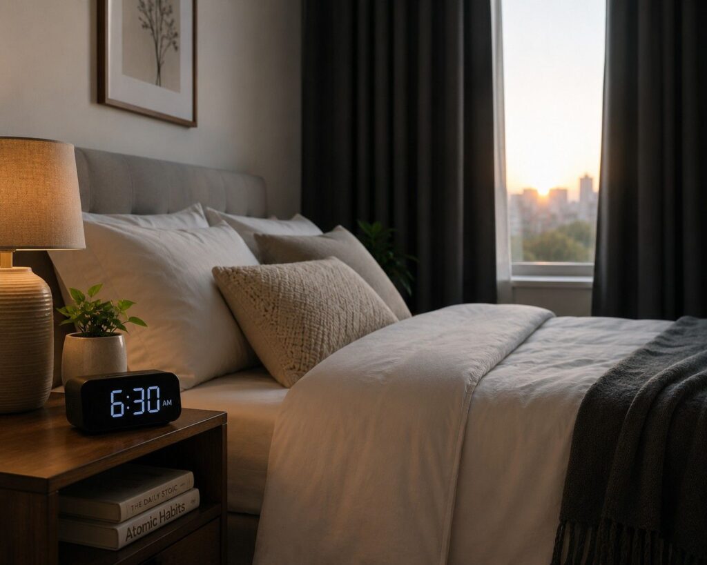 fixing sleep schedule to stop hair fall
