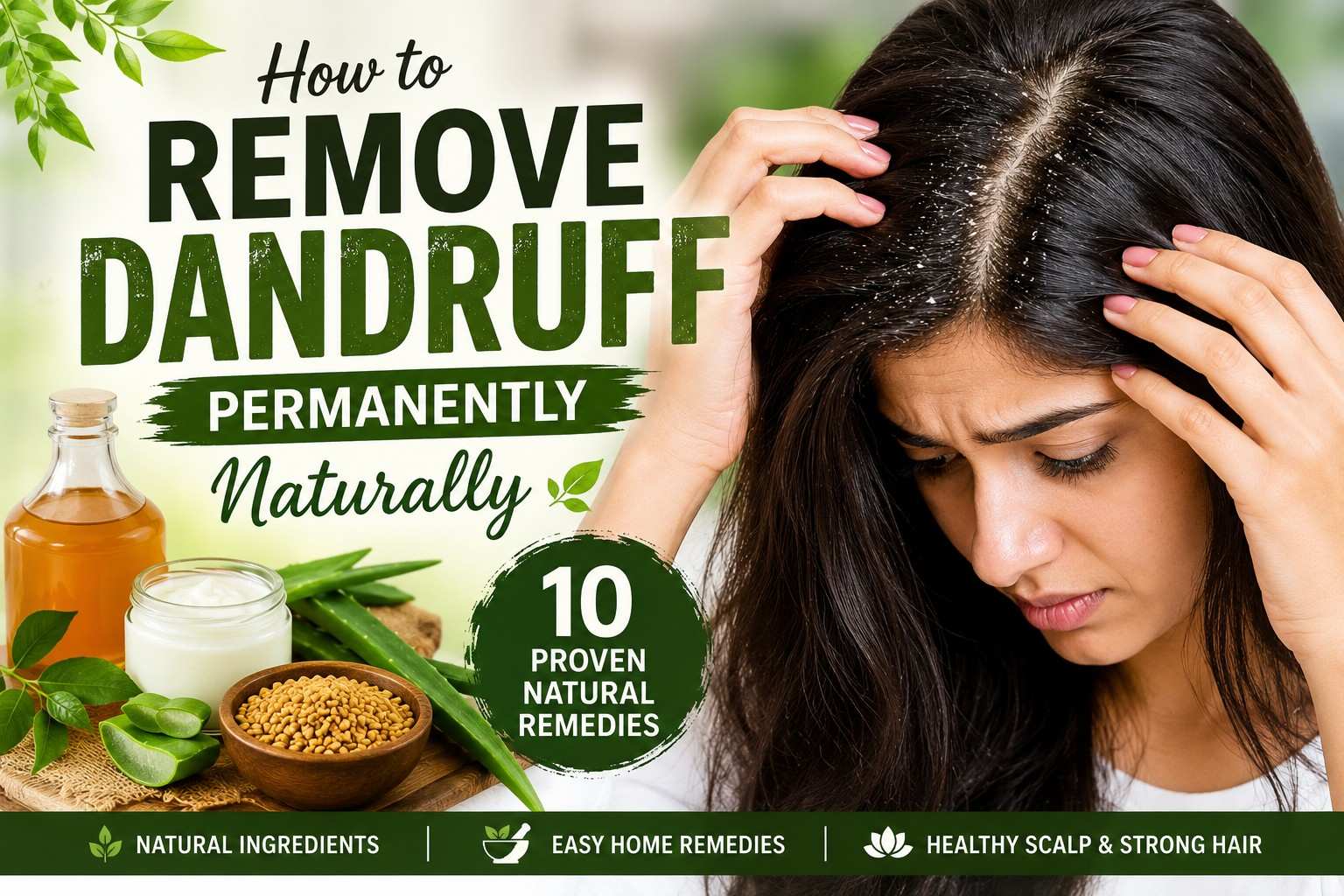 How to remove dandruff permanently naturally: 10 proven remedies every Indian should try