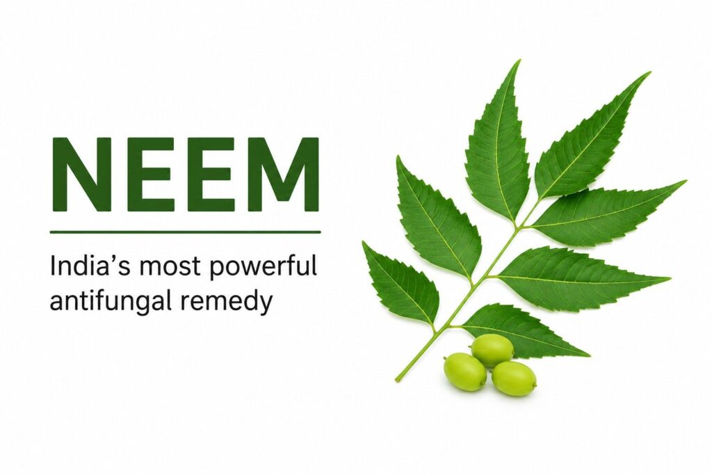 Neem — India's most powerful antifungal remedy