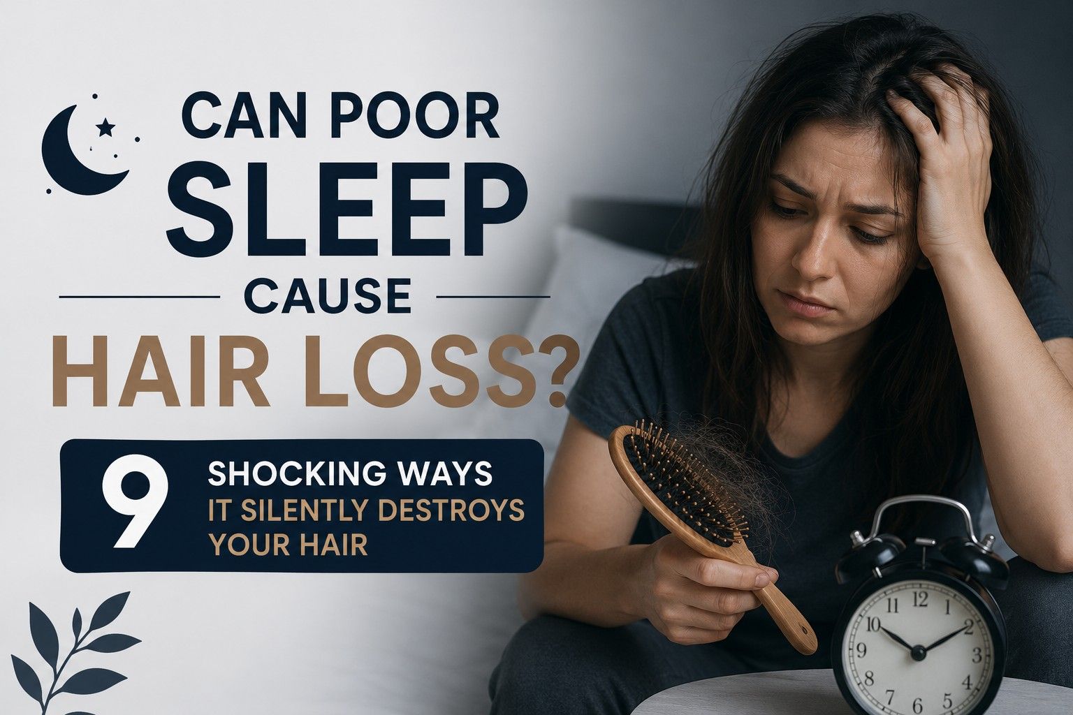 Can Poor Sleep Cause Hair Loss? 9 Shocking Ways It Silently Destroys Your Hair with low content