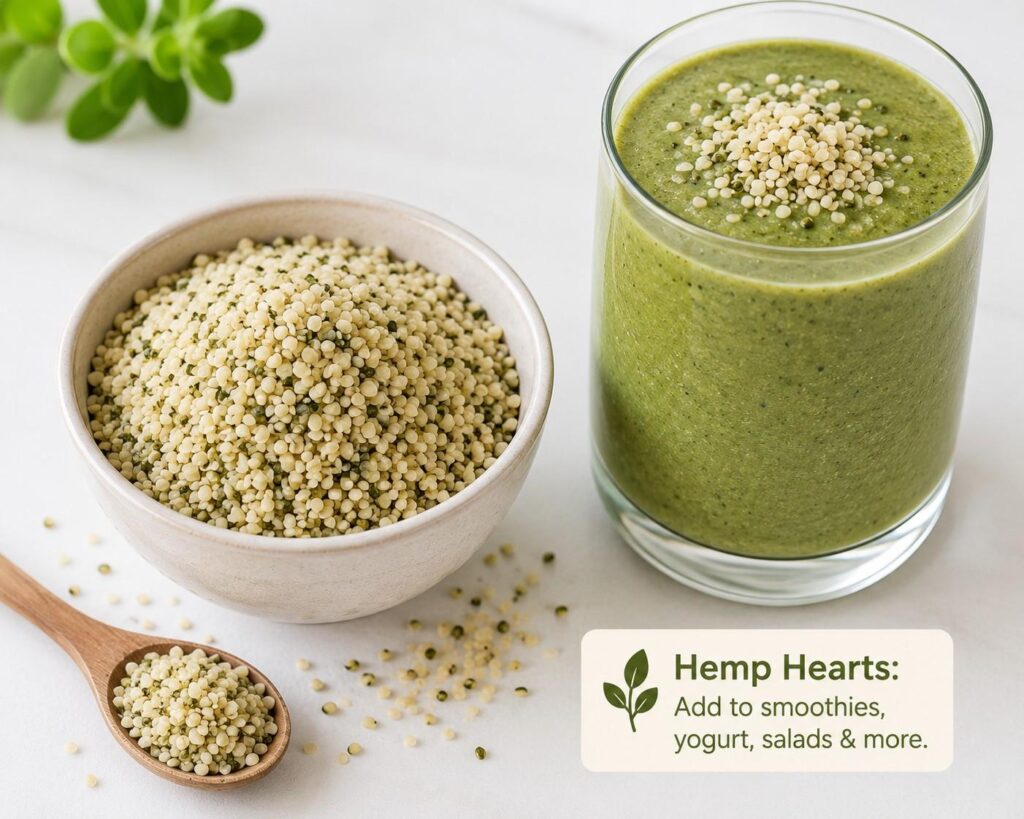  hemp seeds for hair growth complete protein omega-3