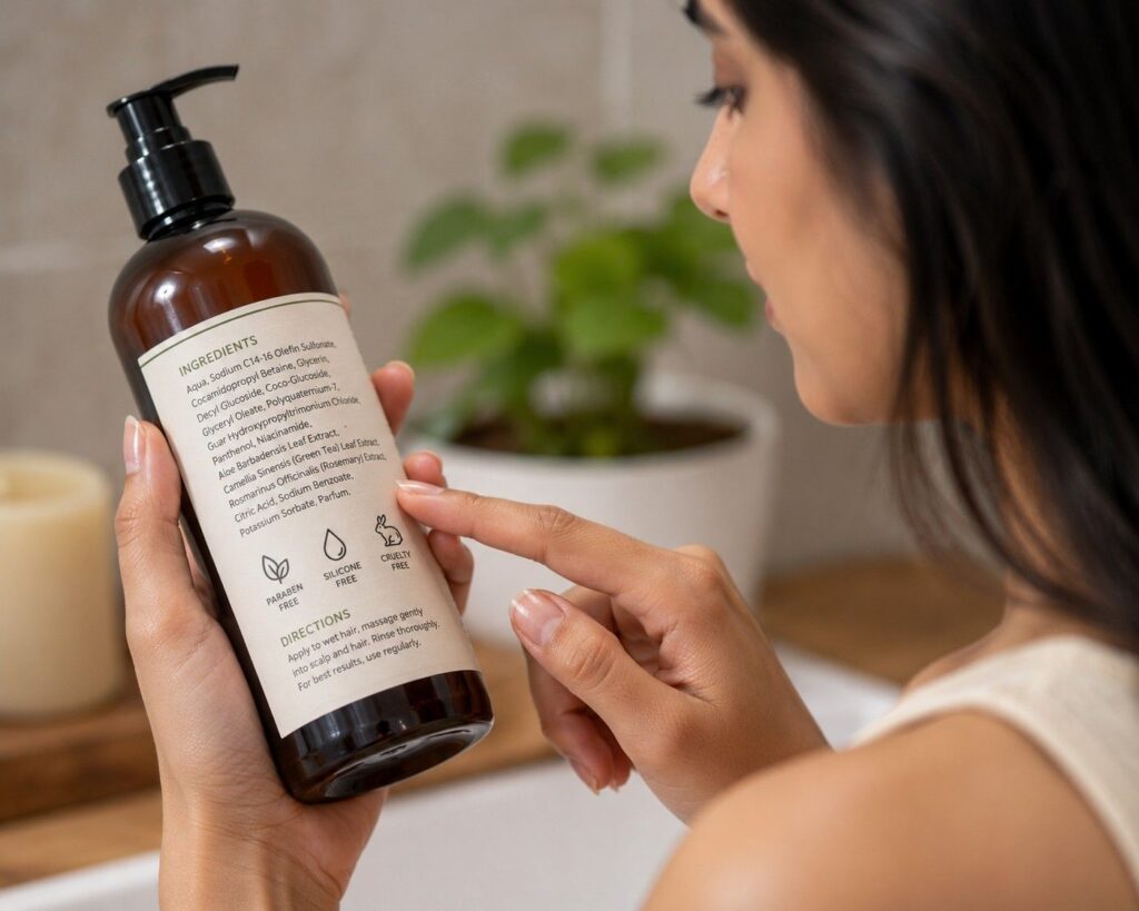 sulphate-free shampoo for healthy hair India