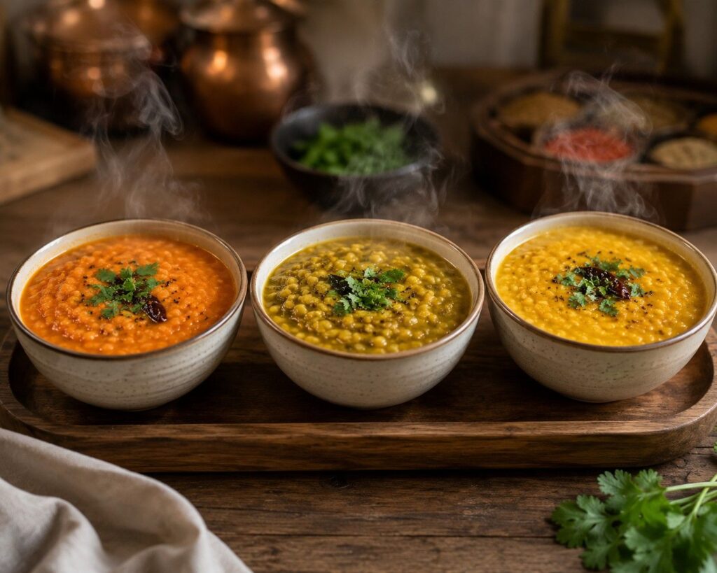 Indian dal lentils for hair growth protein and biotin