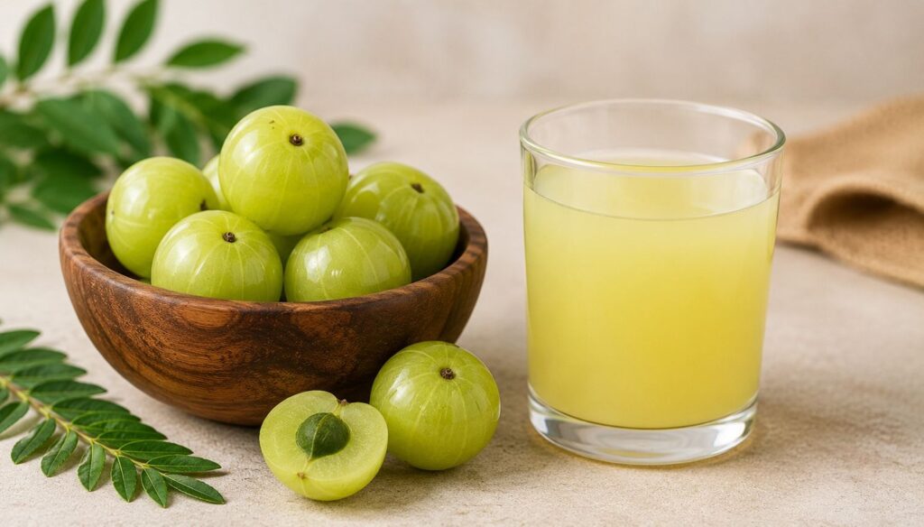 amla for hair growth and stress related hair fall