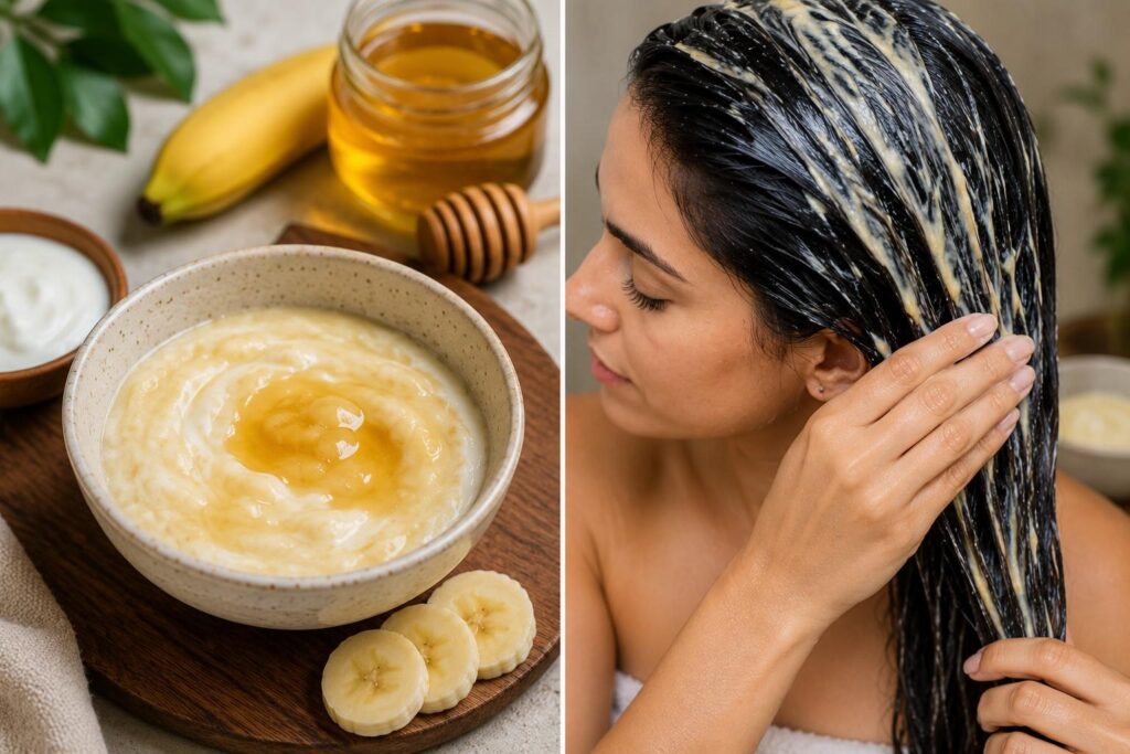 deep conditioning hair mask for frizzy hair