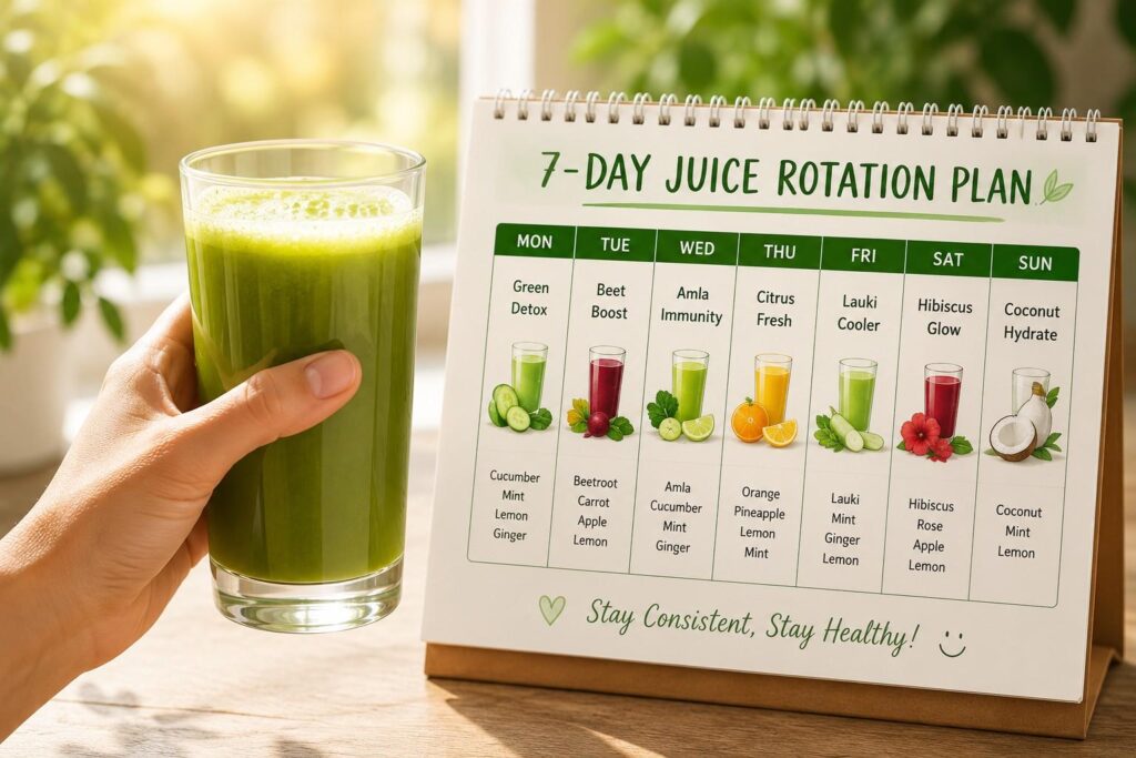 hair growth juice routine for best results