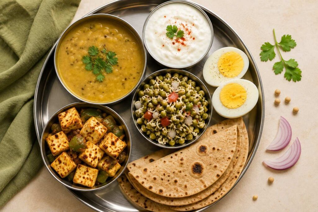 High protein Indian foods for hair growth