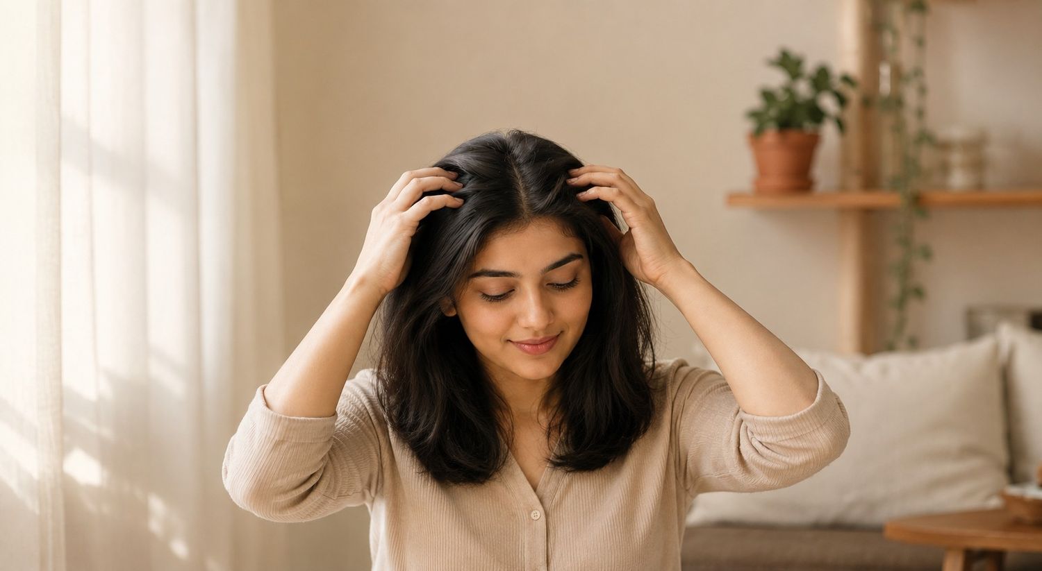 home remedies for hair fall from stress