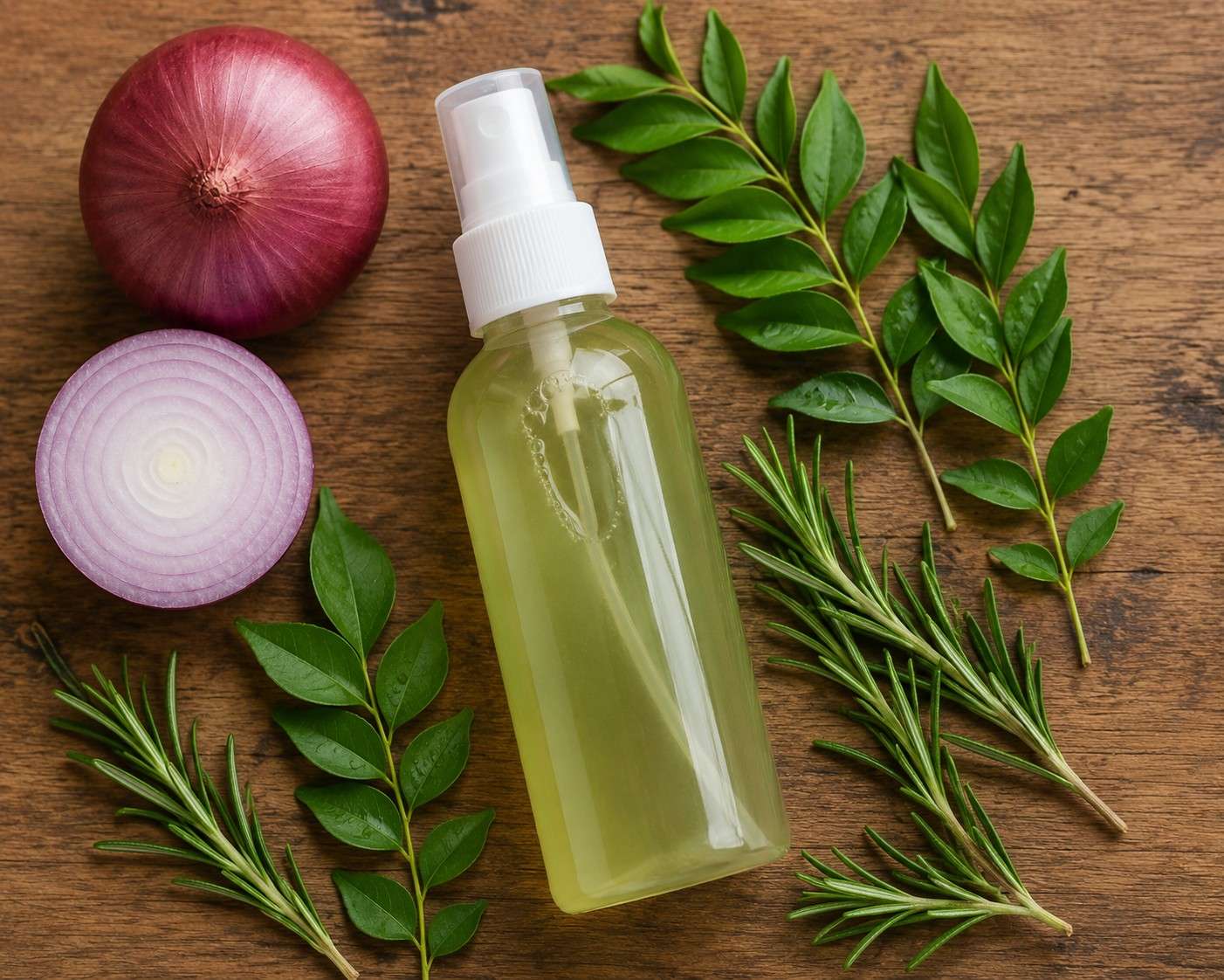 homemade hair growth spray with natural ingredients