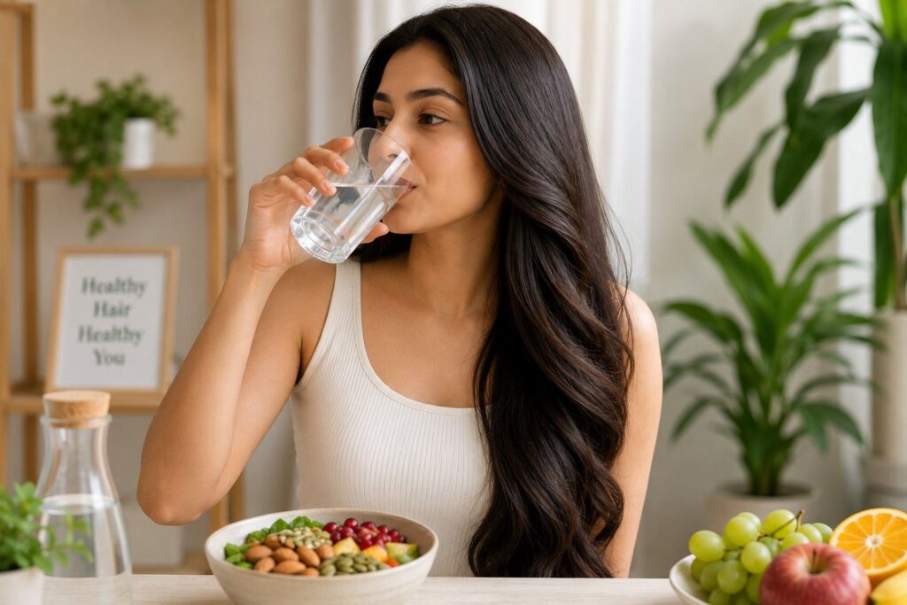 hydration for dry frizzy hair care