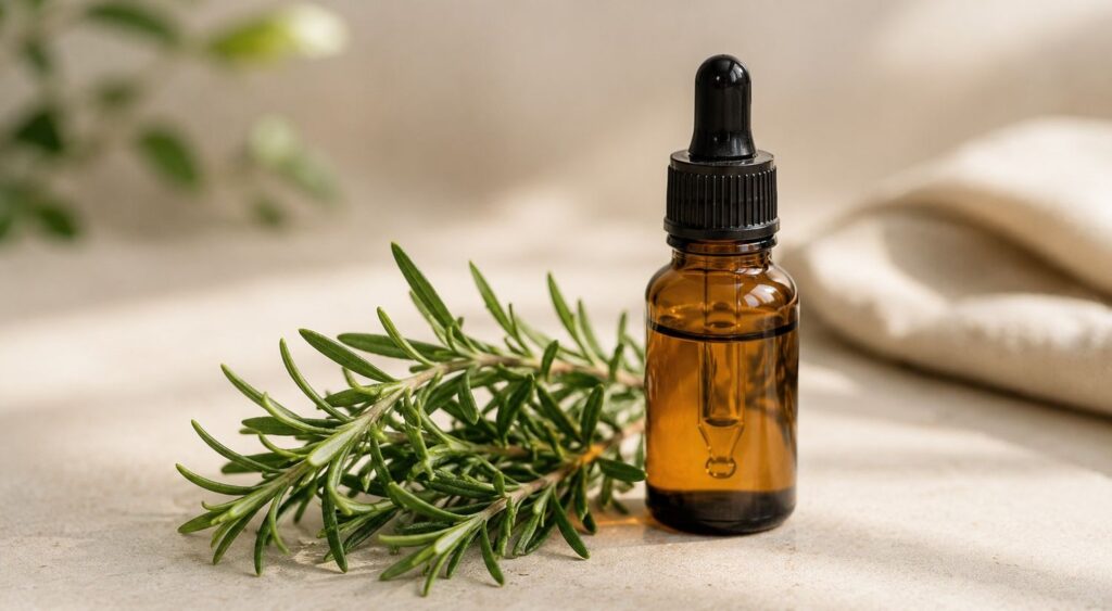 rosemary oil for hair fall and scalp circulation