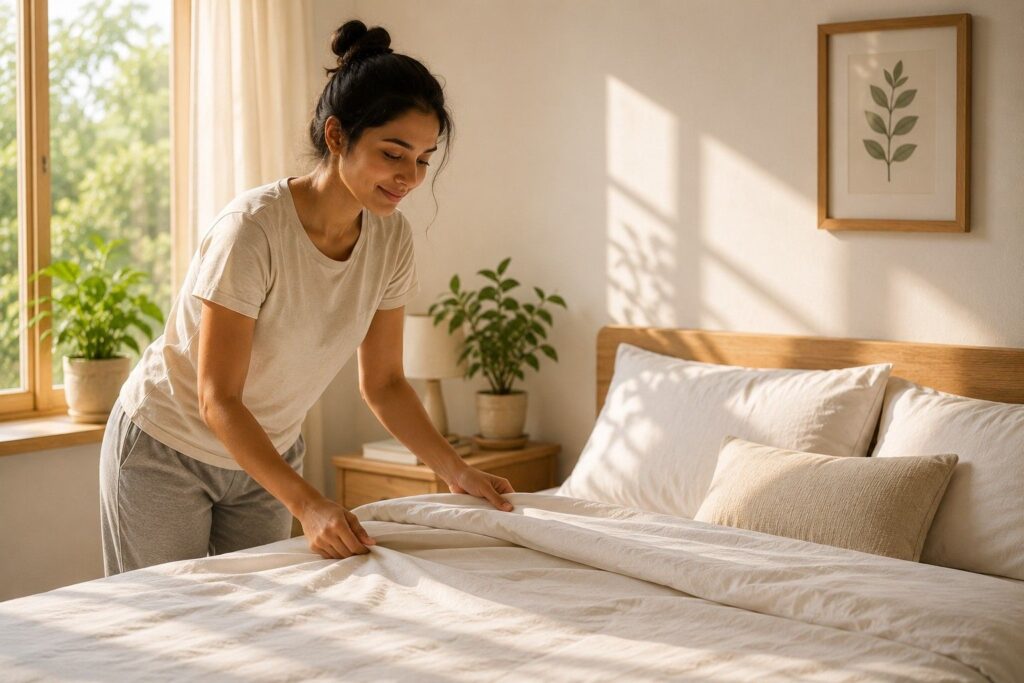 sleep and exercise for stress hair fall