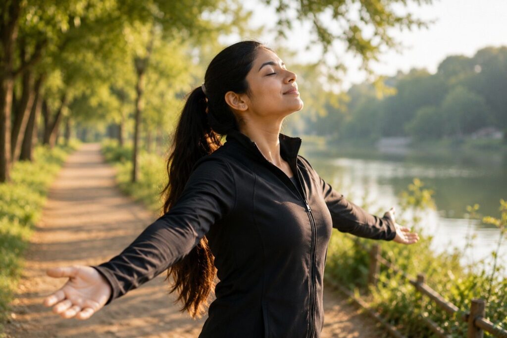 Stress management for hair fall and growth