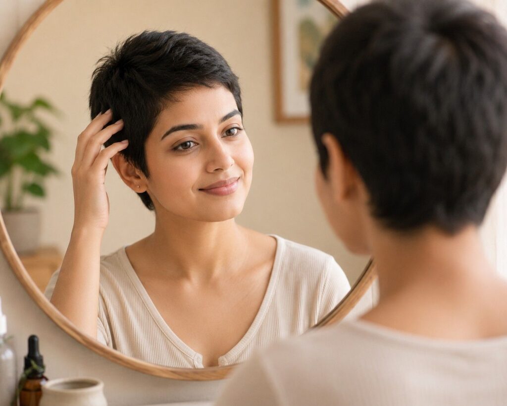 When to start styling hair after cancer treatment regrowth