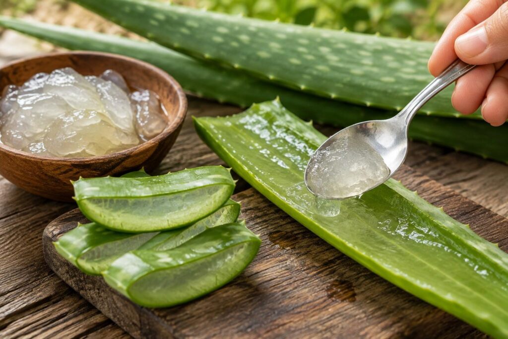 Aloe vera scalp treatment ayurvedic remedy