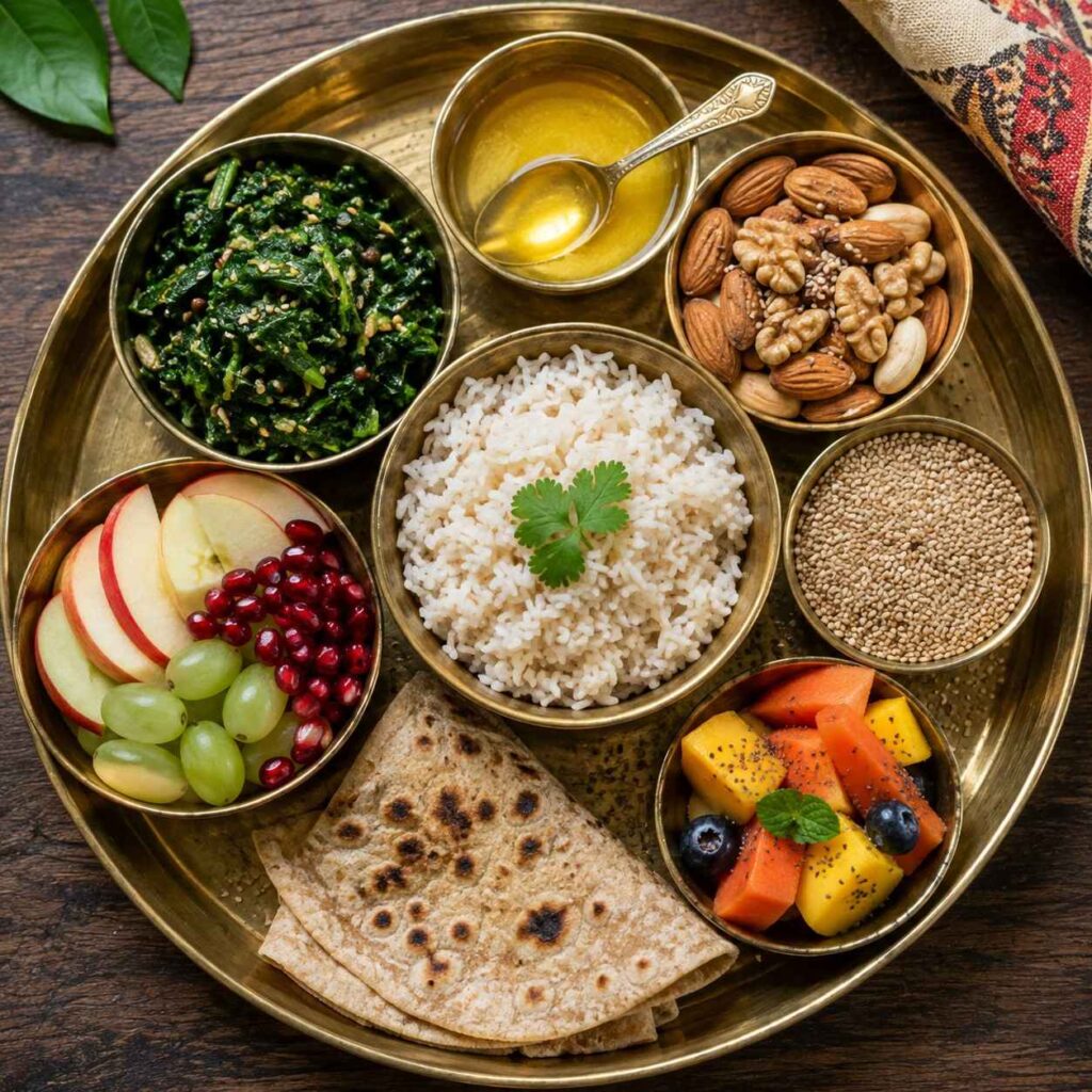 Ayurvedic diet foods for healthy hair growth